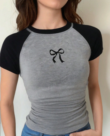 camiseta para jovencita con lazo buy4me