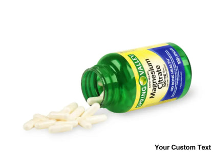 Citrato de magnesio marca Spring Valley - 100 Capsulas - Suplementos y Vitaminas