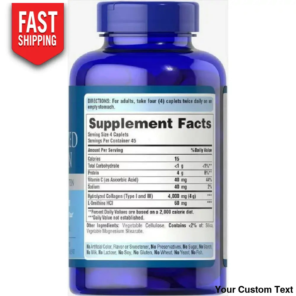 Colageno Hidrolizado Suplemento Marca Puritans Suplementos Y Vitaminas