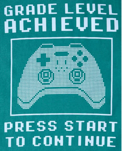Camiseta estampada Verde Gamer marca Childrens Place