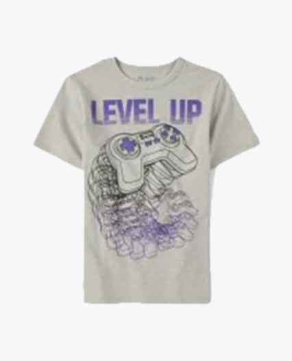 Camiseta estampada Gamer Gris marca Childrens Place