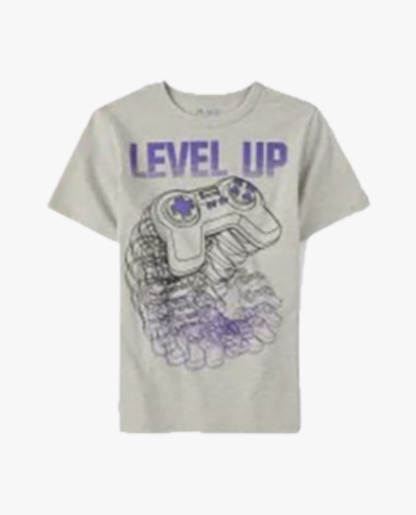 Camiseta estampada Gamer Gris marca Childrens Place