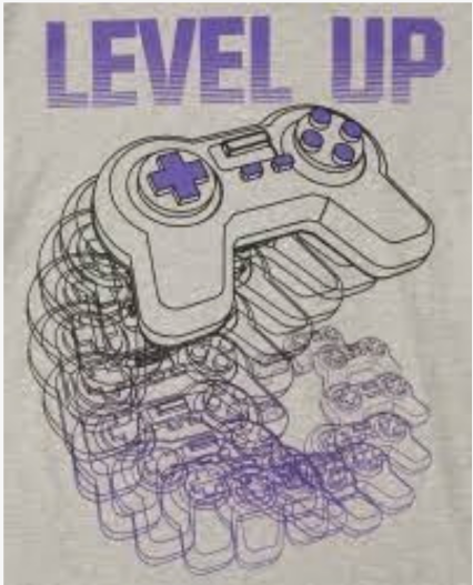 Camiseta estampada Gamer Gris marca Childrens Place