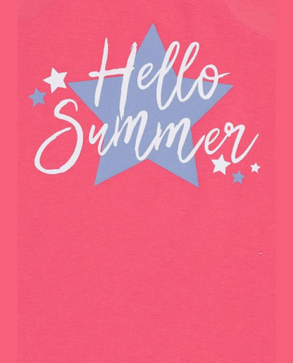 Pijama Hello Summer  para niña marca Losan