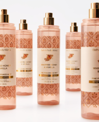 Splash bath & Body words WHIPPED HONEY & VANILLA