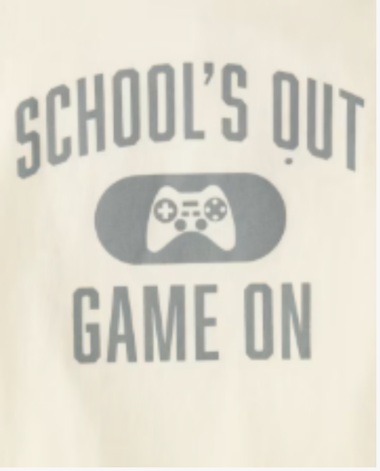 Camiseta estampada Game On marca Childrens Place