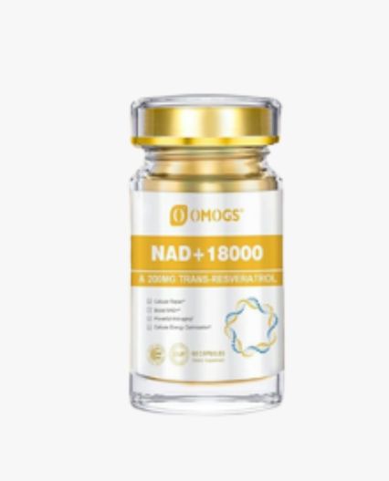 NAD + 300 Mg + Trans-resveratrol 200 mg x 60 Capsulas marca Omogs