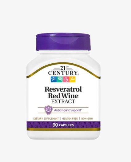 Resveratrol Century 21 Capsulas de extracto de Vino tinto