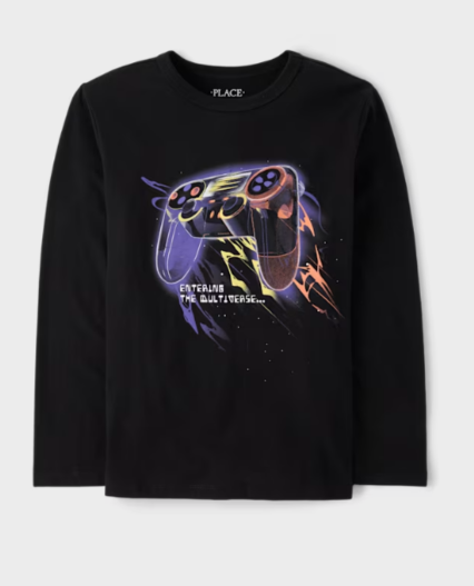 Buzo para niño estampado Gamer marca Childrens Place