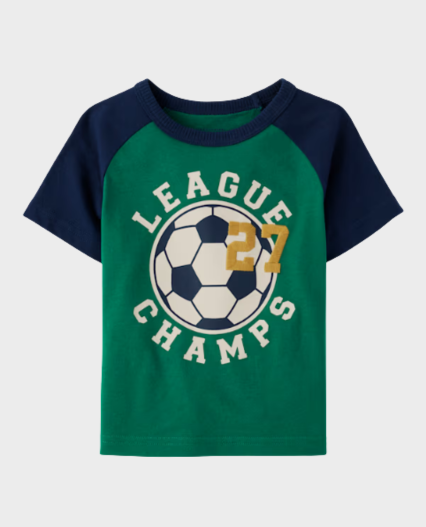 Camiseta estampada league champs para niños (Copia)