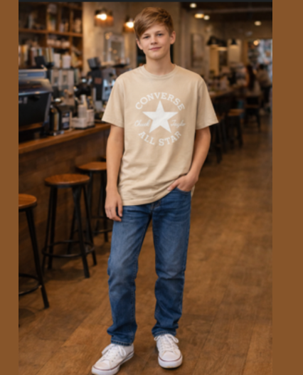 Camiseta estampada Converse para joven marca Childrens place