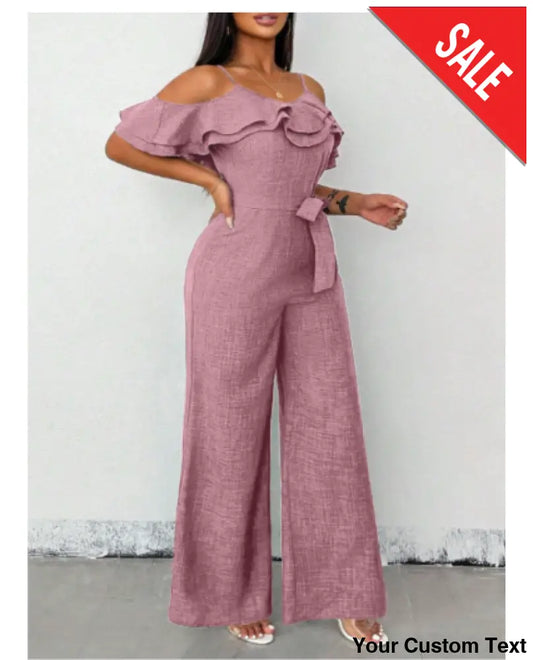 Enterizo unicolor para mujer con boleros L Enterizo