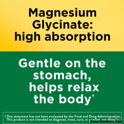 Glycinato de Magnesio Marca Nature Made - 60 Capsulas - Suplementos y Vitaminas