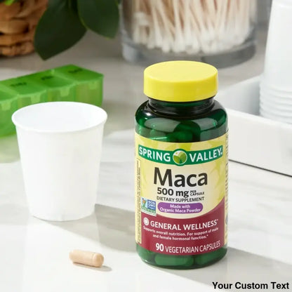 Maca 500 Mg Suplemento De Spring Valley Suplementos Y Vitaminas