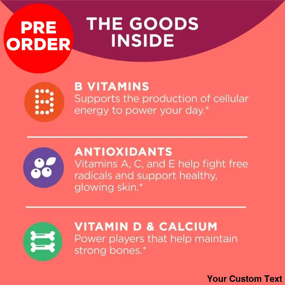 Multivitaminico Para Mujer Marca Olly En Gomitas Suplementos Y Vitaminas