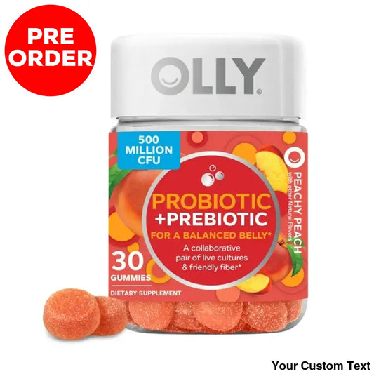Olly Probiótico + Gomita De Fibra Prebiótica Suplemento Digestivo Salud Intestinal Suplementos Y
