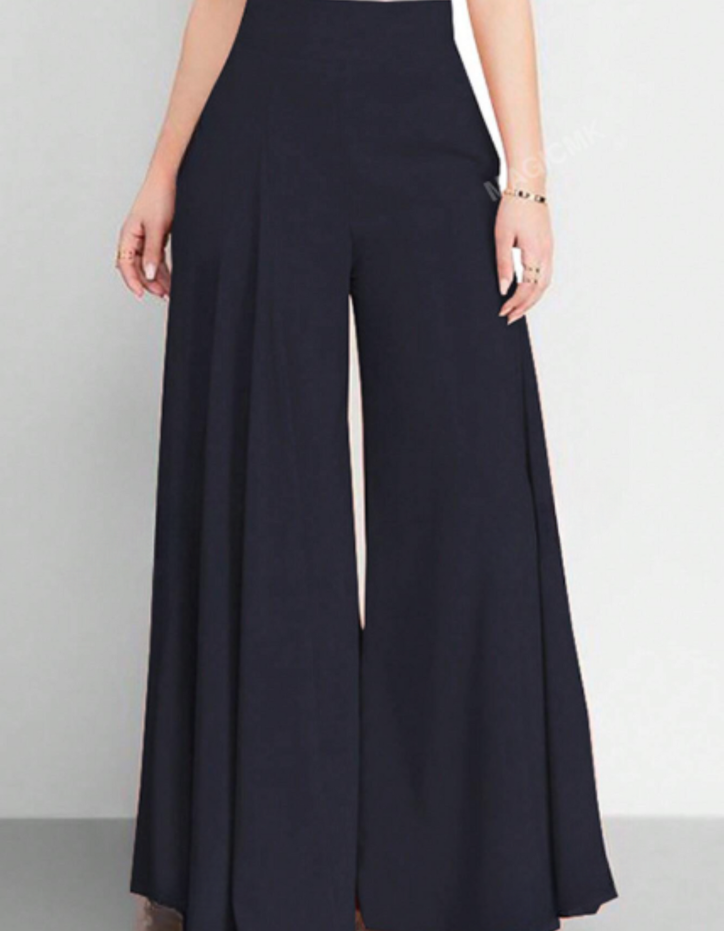Pantalon Palazzo liso para mujer