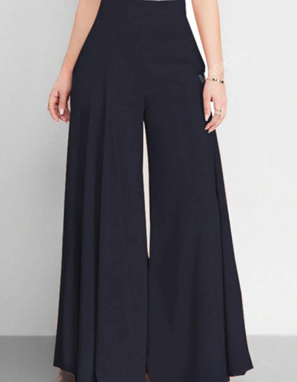 Pantalon Palazzo liso para mujer
