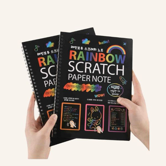 Libreta Scratch Grande para dibujo