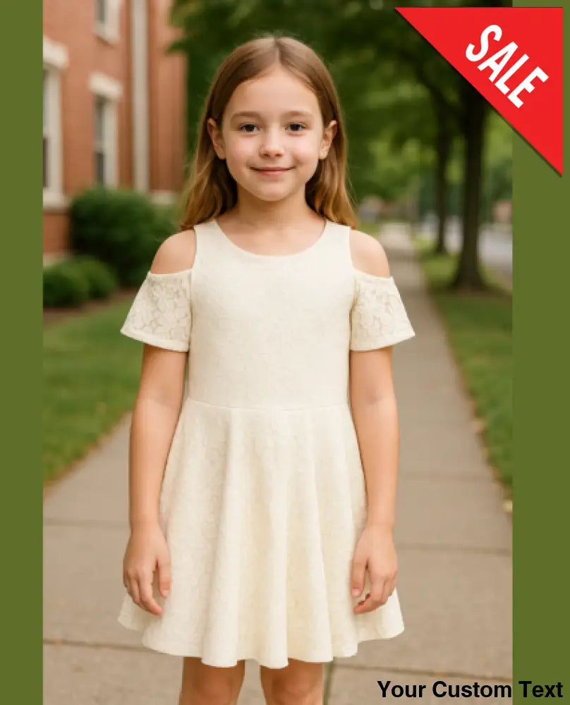 Vestido en encaje ocasion especial para niñas marca Mayoral Vestido
