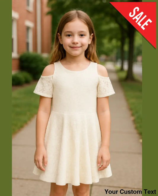 Vestido en encaje ocasion especial para niñas marca Mayoral Vestido