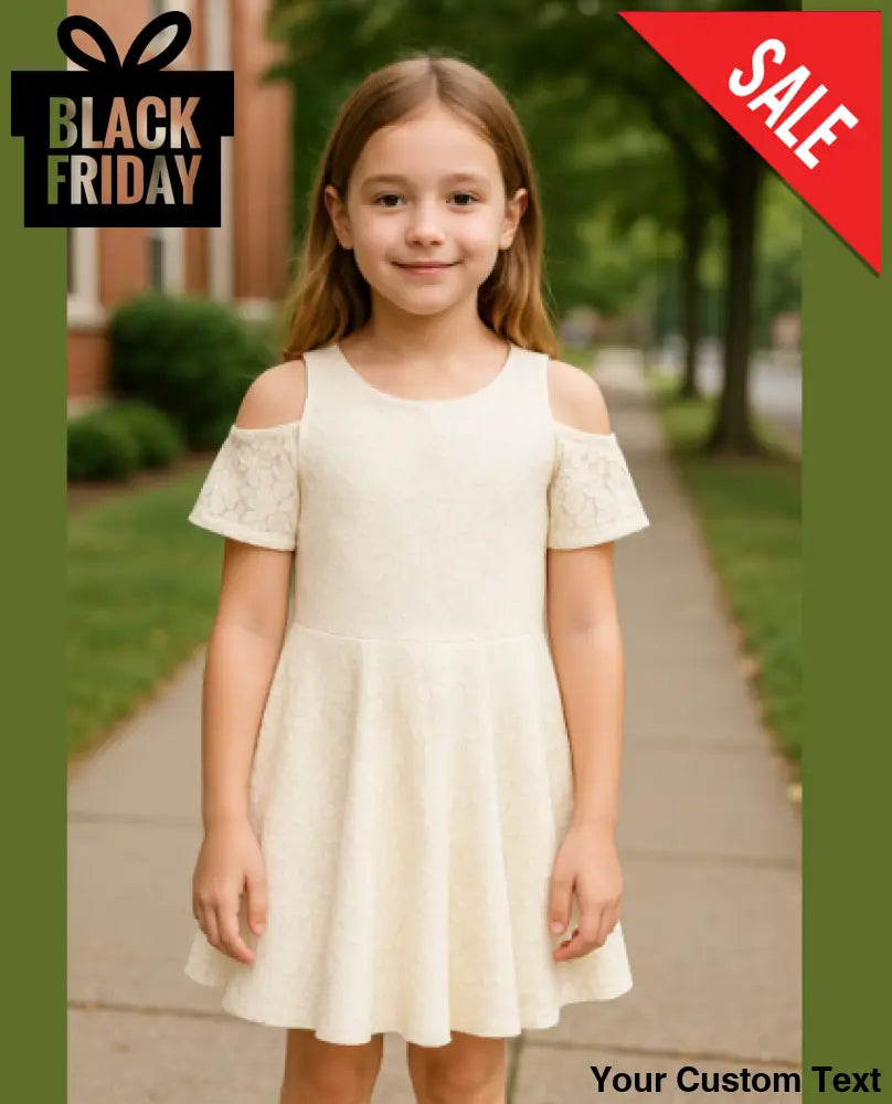 Vestido en encaje ocasion especial para niñas marca Mayoral Vestido