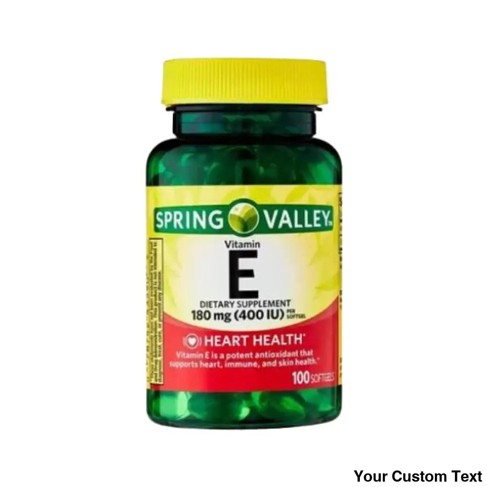 Vitamina E Marca Spring Valley 400 Iu Suplementos Y Vitaminas