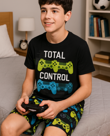 Pijama Niño Total Gamer marca Childrens Place