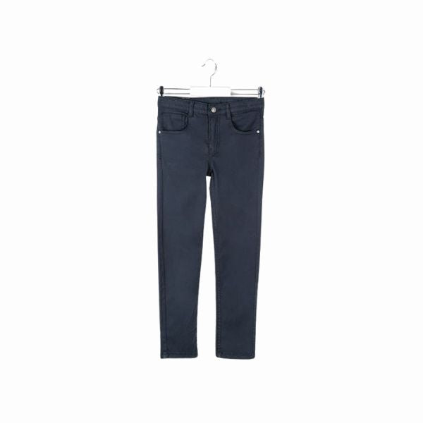 Pantalón Liso Para Niño color Azul Indigo