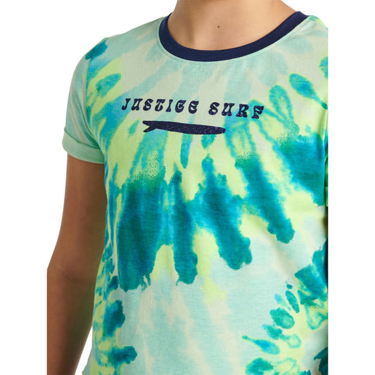 Camiseta niña estampado tiedye marca justice