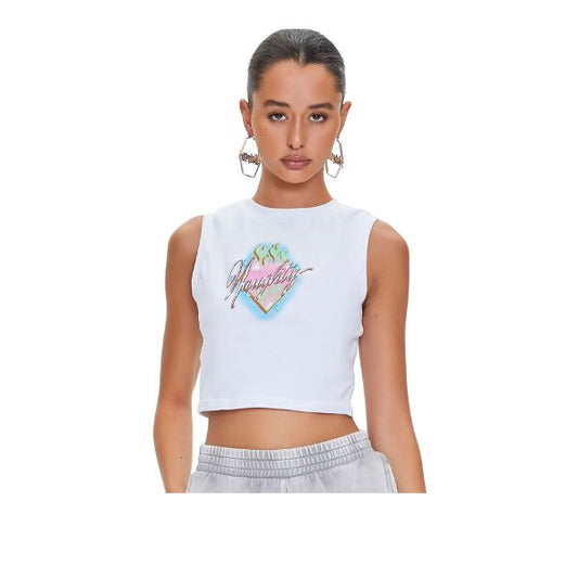 Crop Top Naughty Forever21