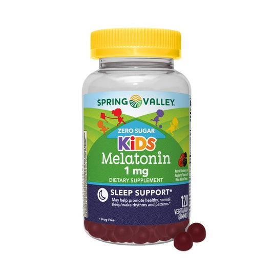 Melatonina para niños spring valley gom. 120 unid.