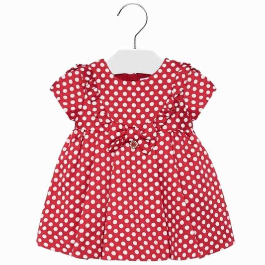 Vestido Lunares bebe niña marca Mayoral